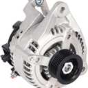 Autoround 56028697AL Alternator Fit for 2009-2010 Dodge Ram 1500, 2009 Dodge Ram 2500, 2011-2014 Ram 1500, 2011-2018 Ram 2500/3500, V8 5.7L, 12V 160A 6-Groove Pulley CW, Replace# 11299 56028697AP