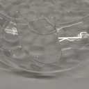 Darkaway Large Ceiling Light Fixtures, 3-Light Flush Mount Ceiling Light with Water Ripple Glass Shade for Indoor Outdoor Hallway Kitchen Bedroom Porch Living Room Oil-Rubbed Bronze Finish