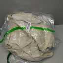 HiCaptain Dog Crate Cover 48.0" L x 30.0" W x 33.0" H with Breathable Mesh, Durable Heavy Duty Kennel Cover, Dual Zippered Panels, Windproof Waterproof UV-Resistant (Beige)