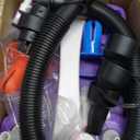 Electric Balloon Pump, 4-in-1 Balloon Blower with Triple Inflating Ports for All Balloons, Air Pump for Sports Balls, Inflator& Deflator for Inflatables (Dust-Proof Storage Bag Included) (Purple)