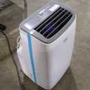 BLACK+DECKER 8,000 BTU Portable Air Conditioner up to 350 Sq. with Remote Control, White