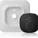 HOLACA Wall Plate Bracket for Ecobee 4 Smart Wi-Fi Thermostat (White)