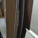 Washer Dryer Countertop with Shelf 54" W x 27.5" L Laundry countertop for Washer and Dryer with Edge Rails, Oak