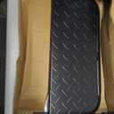 Folding Heavy Duty Tire Step for Truck, SUV and RV Adjustable Tire Mounted Step Fit Most Tire from 10.2 to 14.4, Rated up to 300 Lbs, Raised Texture Non-Slip Design, Black (Type1)