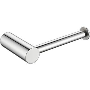 2 x JQK Chrome Toilet Paper Holder, 5 Inch 304 Stainless Steel Thick 8mm Tissue Paper Dispenser for Bathroom, Hold Mega Rolls, Polished Chrome Wall Mount, TPH600-CH