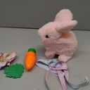 Tagitary Easter Plush Bunny Toys for Kids - Interactive Electronic Rabbit with Sounds, Wiggling Ears, Hopping Motion, Leash - Perfect for Easter, Christmas, or Birthday Gifts