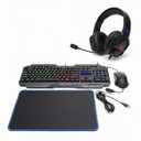 Gaming Bundle (Keyboard,  Headphone, Mouse & Mouse Pad)