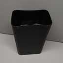 TIPGO Bathroom Trash Can with Lid, 10 Liter/ 2.6 Gallon Slim Garbage Can, Small Trash Bin Waste Basket with Pop-Up Lid for Kitchen, Bedroom, Living Room, Office (Black)