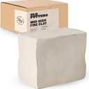 Old Potters Mid High Fire White Stoneware Clay for Pottery | Cone 6-10 | Ideal for Wheel Throwing, Hand Building, Sculpting | Great for All Skill Levels | Greenware Clay, 10 lbs, White Stoneware