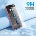 Miracase for iPhone 15 Pro Max Case, [with 2X Screen Protectors], Compatible with MagSafe, Liquid Silicone Case Shockproof Drop Protection Phone Case for 15 Pro Max, Blackcurrant Magnetic