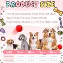 3 Pcs Baseball Dog Costume Set White Sleeveless Dog Shirt with Pet Summer Sun Hat and Small Pet Ball, Dogs Clothes for Small Medium Large Dogs(L)
