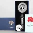 Retirement Wind Chime with Tree of Life Wind Spinner - Retirement Gifts for Women/Men 2025 - Happy Retirement Gifts for Teacher, Nurse, Coworker, Retired Boss