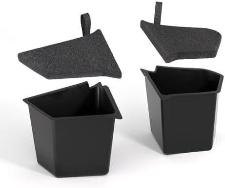 VIHIMAI Tesla Model Y Trunk Storage Bins for 5-Seater 2022-2025, Rear Trunk Organizer TPE Waterproof Trunk Storage Bins Side Box with Lids for Tesla Model y Accessories VIHIMAI Tesla Model Y Trunk Storage Bins for 5-Seater 2022-2025, Rear Trunk Organizer TPE Waterproof Trunk Storage Bins Side Box with Lids for Tesla Model y Accessories