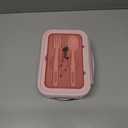 LOVINA Bento Boxes for Adults - 1100 ML Bento Lunch Box For Kids Childrens With Spoon & Fork - Durable for On-the-Go Meal, BPA-Free and Food-Safe Materials, Pink