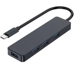 ZGR-4 PORT USC C TO 3 USB C AMP 1 USB A