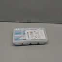 Large Ice Cube Trays 2 Pack, Silicone Easy-Release and Flexible Ice Cube Molds with Lids,1.8" Big Square Cubed Ice Trays for Whiskey and Cocktail, BPA Free and Dishwasher Safe (Blue White)