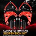 12PCS Front Suspension Kit for 1998-2011 Ranger, 1998-2001 Ford Explorer, 1999 Mazda B2500, 1998-2007 B3000, 1998-2009 Mazda B4000, 1998-2000 Mercury Mountaineer