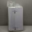 Fundin Aluminum Bathroom Medicine Cabinet with Framless Double Sided Mirror Door15 Inch x 24 Inch Recess or Surface Mount, Silver