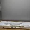 ErGear Height Adjustable Electric Standing Desk, 48 x 24 Inches Sit Stand up Desk, Memory Computer Home Office Desk with Two-Piece Desktop (White)