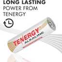 Tenergy 1.5V AA Alkaline Battery, High Performance AA Non-Rechargeable Batteries for Clocks, Remotes, Toys & Electronic Devices, Replacement AA Cell Batteries, 720 Pack
