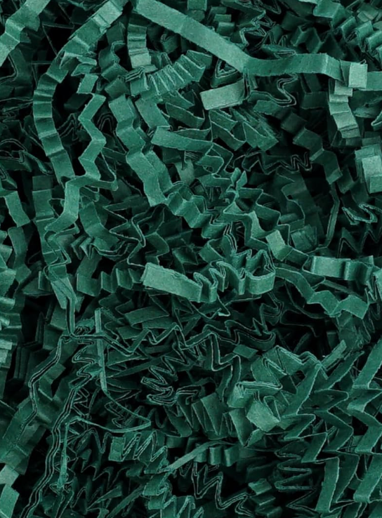 Hampton Distribution Black Crinkle Paper Filler, 2lb Shredded Paper For Gift Baskets, Basket Filler for Birthdays, Weddings, Showers & Holidays