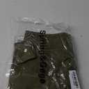 Spring&Gege Boys' Cotton Twill Flat Front Uniform Stretch Chino Shorts (13-14 Years, Light Olive Green)