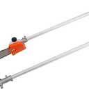 Pole Saw Attachment + Extension Pole Attachment Compatible with 125LDx 128DJx 128LDx 323LD 324LDx 325LDx 326LDx and 327LDx power head or trimmer head Silvery PA1100 575261201