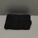 Men's Joggers Pants Casual Baggy Cotton Drawstring Tapered Sweatpants Cargo Hippie Loose Fit Trousers with Multi-Pocket (Medium, Black)