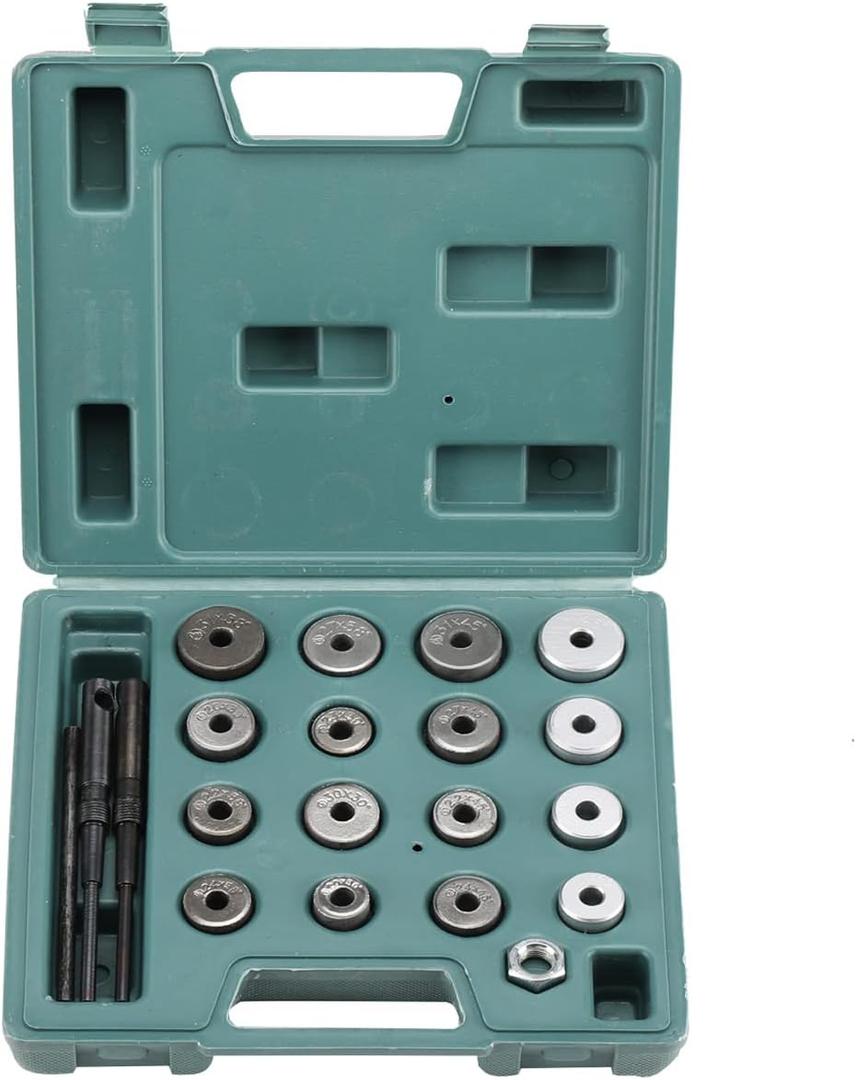 20 pcs Valve Seat Reamer,Valve Seat Cutting Reamer Displacement Cutter,Carbide Valve Grinding Wheel Valve Seat Cutter Reamer Head Toolholder Kit