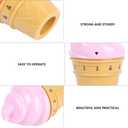 Cabilock Ice Cream Mechanical Kitchen Timer 60-Minute Countdown Clock 4.17X2.59X2.59In Plastic Cooking Timer for Baking Cooking Classroom Use