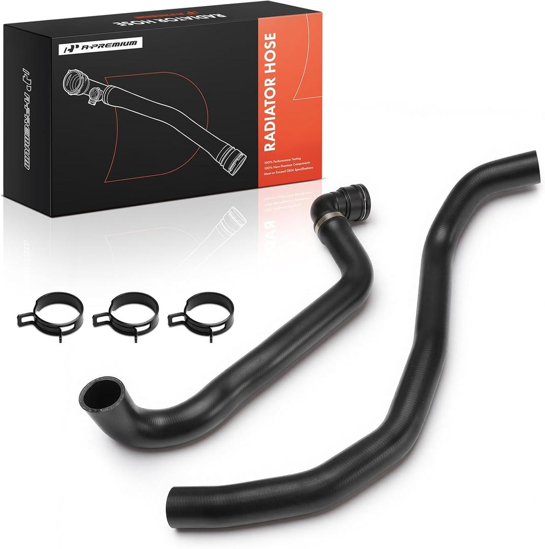 A-Premium 2-Pack Upper & Lower Radiator Hose Compatible with Ford F-150 F150 2009-2010, Expedition 2009-2014 & Lincoln Navigator 2009-2014, 5.4L