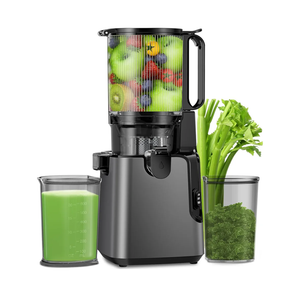 Juicer Machines with 5.8" Large Feed Chute, Cold Press Juicer for Whole Vegetables and Fruits 400W, Slow Masticating juicer Easy to Clean Juice Extractor Machine High Juice Yield