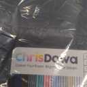 ChrisDowa 100% Blackout Curtains 120 inch Long for Bedroom with Black Liner, 2 Thick Layers Total Blackout Thermal Insulated Grommet Long Window Curtains 2 Panels Set (Black, 52 x 120 Inch)