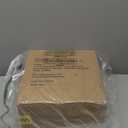 Plustool 8 Pack Matte Black Door Handles, Passage Door Levers for Hallway & Closet, Interior Keyless Door Knobs Heavy Duty Square NonLocking Handlesets(2.0lb), Reversible for Left & Right Sided Doors