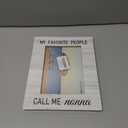 Beliran Nonna Gifts Picture Frame 5x7, Grandma Photo Frame, Christmas Mothers Day Birthday Gifts for Nonnas, My Favorite People Call Me Nonna Wooden Picture Photo Frames for Desk Home Room Decor