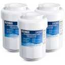 DESENRUIS Water Filter Replacement Compatible with GE MWF, SmartWater MWFP, MWFA, GWF, HDX FMG-1, WFC1201, RWF1060, 197D6321P006, Kenmore 9991, Pack of 3