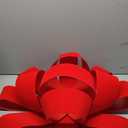 Giant Red Velvet 30 inch Magnetic Car Bow