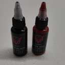 Classic Tattoo Ink Set - Black & Red - 30ml Each (1 Bottle Black * 1 Bottle Red)