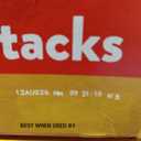 6 x RITZ Fresh Stacks Savory Onion Crackers, Travel Snacks, 11.5 oz (8 Multi Snack Packs)