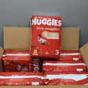 Baby Diapers Size 3 (16-28 lbs), 156ct, Huggies Little Snugglers
