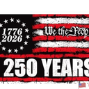 250 Anniversary Flag 3x5 Ft America Flag Double Sided Print 4th of July Independence Day Veterans Day Flags for House Indoor Yard Holiday Patriotic Banner Decor