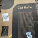 Gardner Pet 51"-87" Extra Tall Cat Gate for Doorway, Wide Adjustable 27.56"-37" Baby Gate Included 4 Extension Kits, Pressure Mounted Safety Full Door Gate for Stairs, Studio, Kitchen (White)
