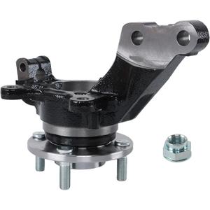 Front Left Steering Knuckle and Wheel Bearing Hub Set Replacement for Nissan Versa Note 2013-2019 BR935009LK