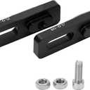 OUKENS Bicycle V Brake Extension, 406 to 451 V Conversion Seat Converter Adapter Brake Converter Adapter Seat Bicycle Accessory for Bike (Black)
