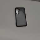 For Samsung Galaxy A17 5G Case, Matte Phone Case with 1 Screen Protector, Frosted Translucent Back, Slim Shockproof Protective Cover, Black