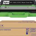 1 Pack Compatible for Brother WT-220CL Waste Toner Box WT-223CL Waste Toner Box Works with MCF-9340CDW HL-3140CW 3170CDW L3210CW L3230CDW L3270CDW 9130CW L3290CDW MFC-L3710CW L3770CDW (Black)