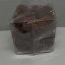 XmasExp 36PCS Velvet Christmas Ornaments Set Mixed Flocked Balls Ornaments Shatterproof Christmas Tree Decorations for Holiday,Party,Home(Brown)