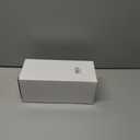 White Ceramic Vase 8" H - Small Flower Vase for Pampas Grass, Office Desk Decor, Minimalist Home Decor for Bedroom, Kitchen Shelf, Restaurant Table Centerpiece