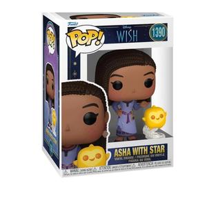 Funko POP! & Buddy: Disney Wish - Asha with Star - Collectable Vinyl Figure - Gift Idea - Official Merchandise - for Kids & Adults - Movies Fans - Model Figure for Collectors and Display
