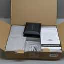 Solar Post Cap Lights Outdoor 12 Packs for 4x4 4.5x4.5 5x5 Vinyl/Wooden Posts, Waterproof Solar Powered Fence Post Light with Warm/Cool Lighting, Black 16LEDs Deck Cap Light for Garden, Patio, Porch